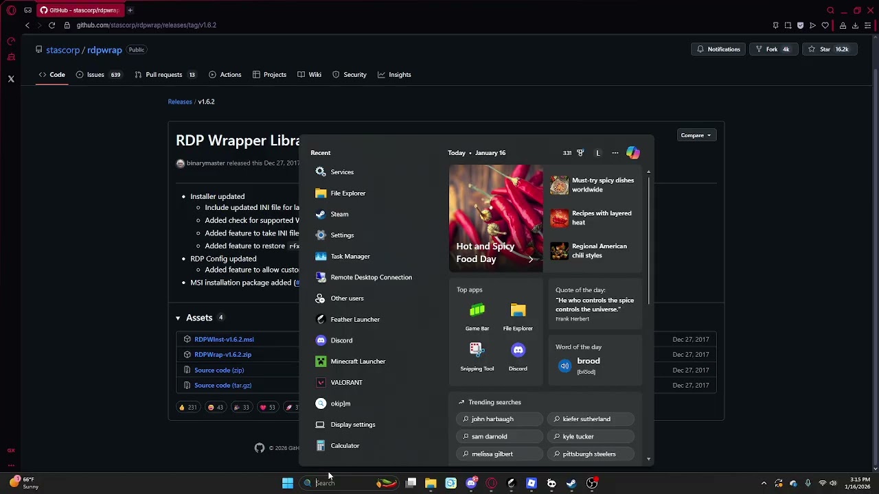 How to make a remote desktop in 5 minutes :)