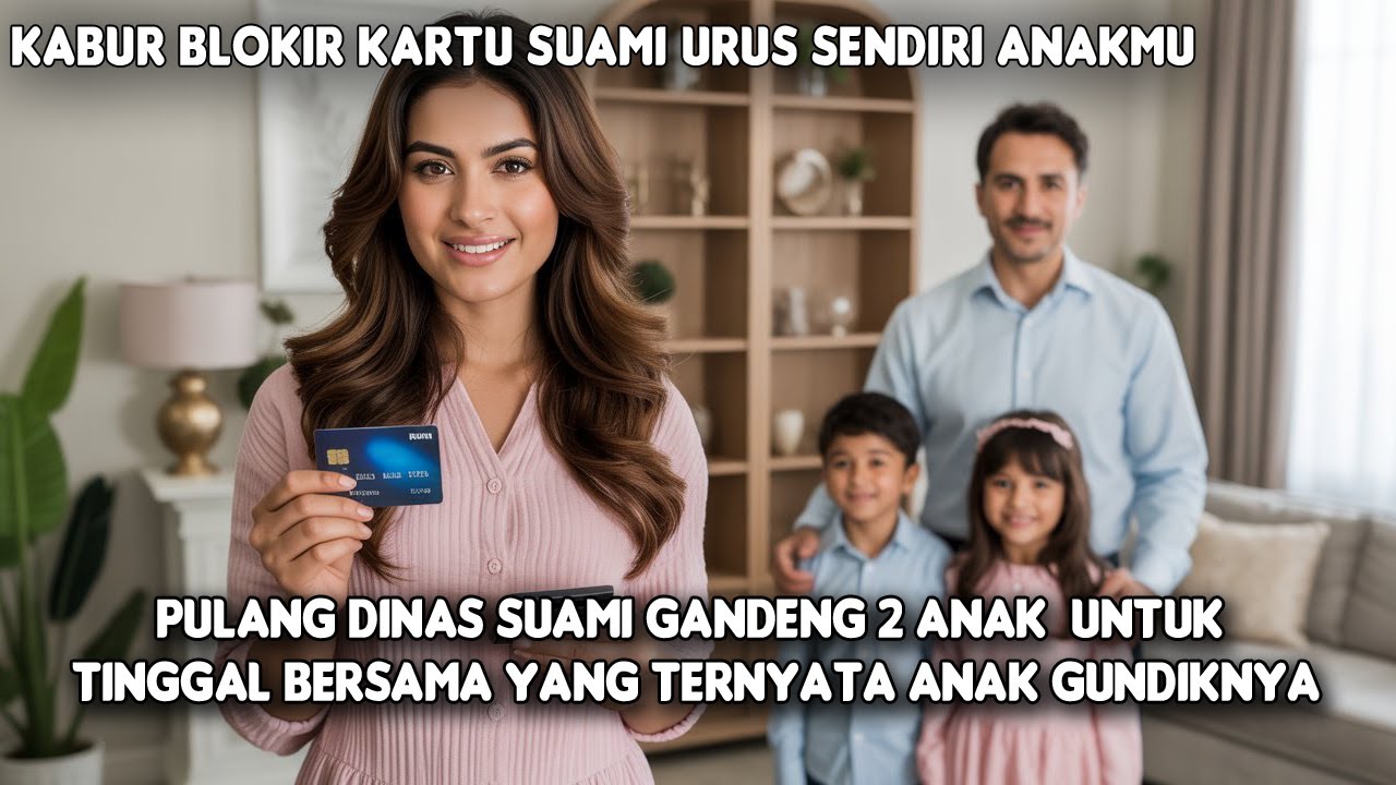 PULANG DINAS SUAMI GANDENG 2 ANAK GUNDIKNYA AKU BLOKIR ATM SUAMI URUS SENDIRI ANAKMU @ceritabunda88