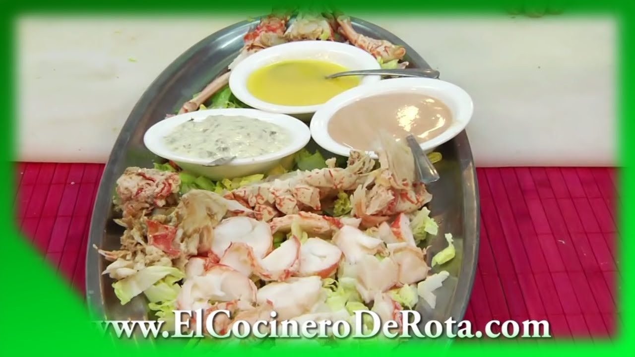 🦞 Langosta con Salsa 🦞 Langosta con 3 Salsas y Cocktail de Langostinos 🦐