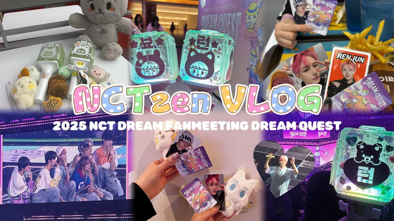 [ NCTzen VLOG ] 念願のドリム本国ペンミ🕹🎲 空港泊で弾丸参戦👊🏻 / 2025 NCT DREAM FANMEETING DREAM QUEST 첫콘 / 韓国旅行 / 시즈니브이로그