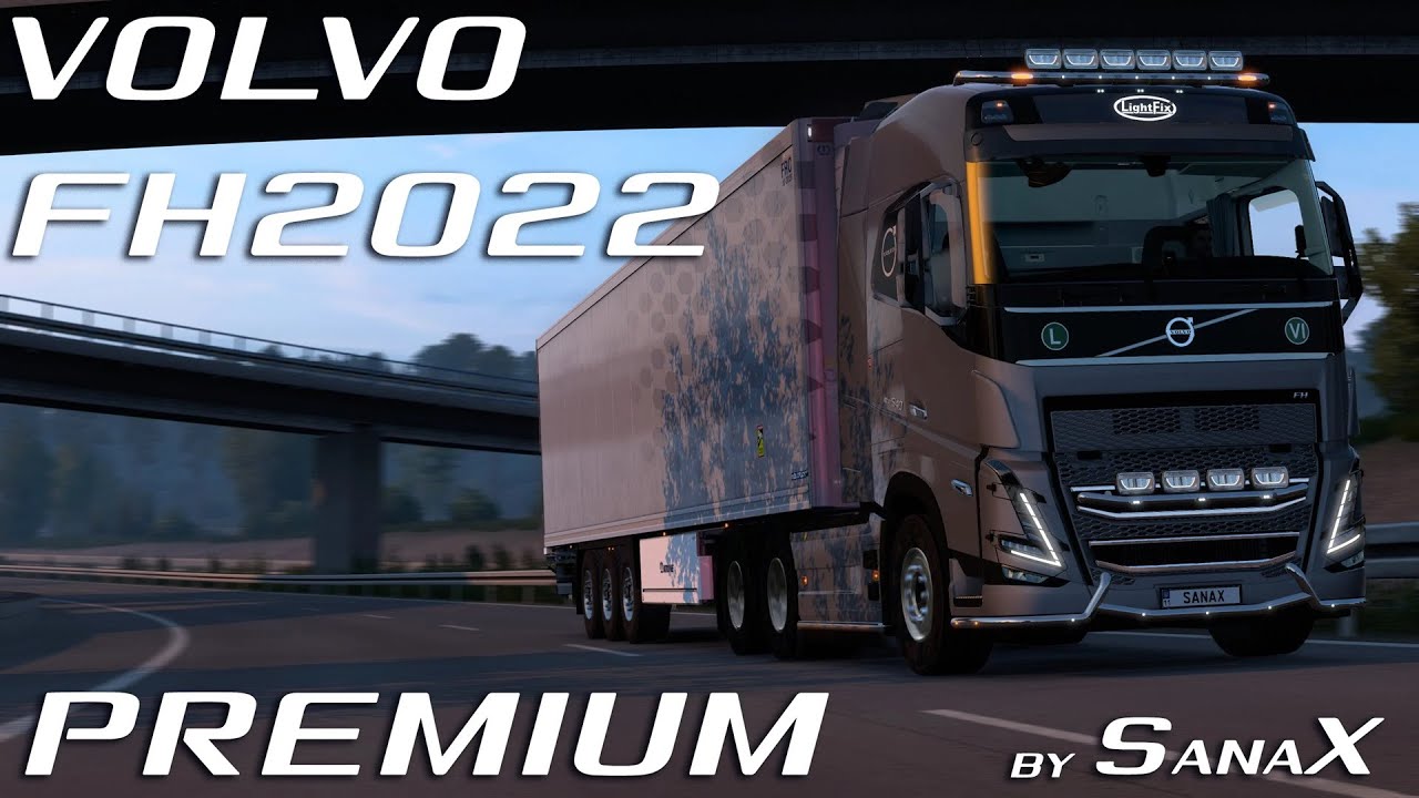 Euro Truck Simulator 2 (1.49) Volvo FH 2022 Premium v1.7 by Sanax [1.49] + DLC's & Mods