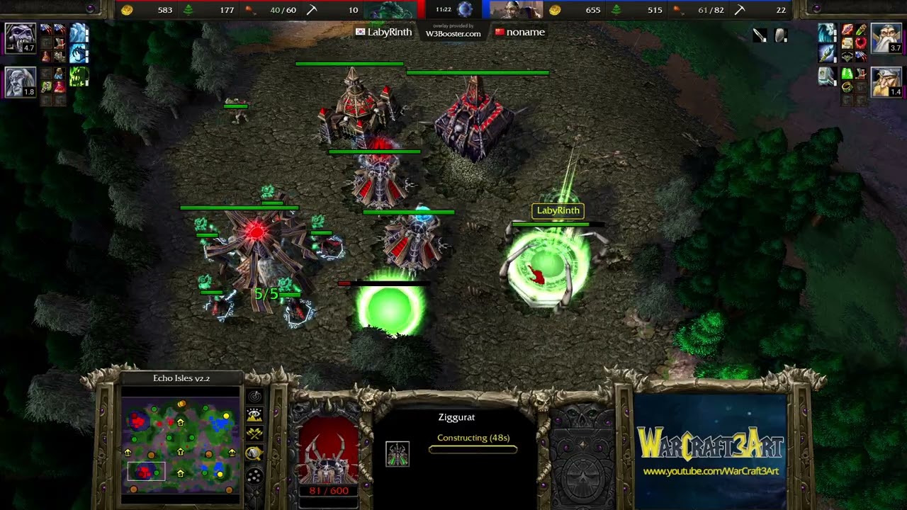 Fortitude(HU) vs LabyRinth(UD) - Warcraft 3: Classic - RN8783