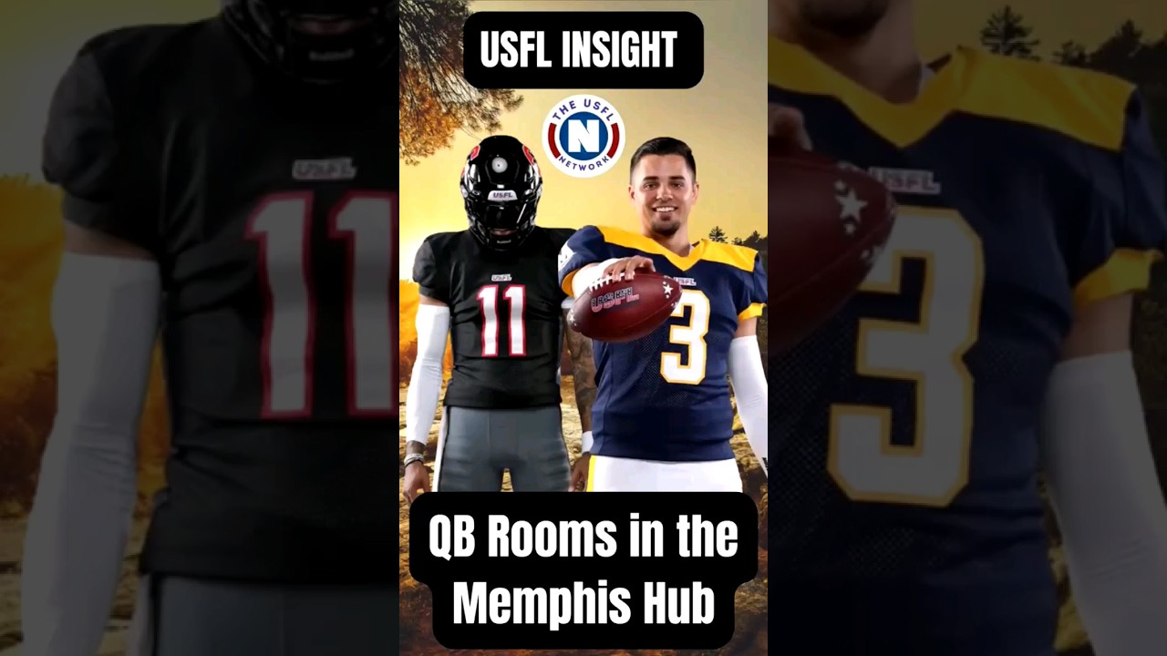 USFL QBs By Hub! Showbaots and Gamblers QB Rooms! #usfl #shorts