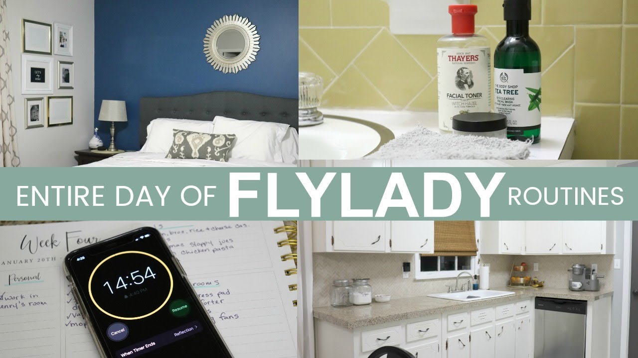 Уборка со мной | Процедуры уборки Flylady