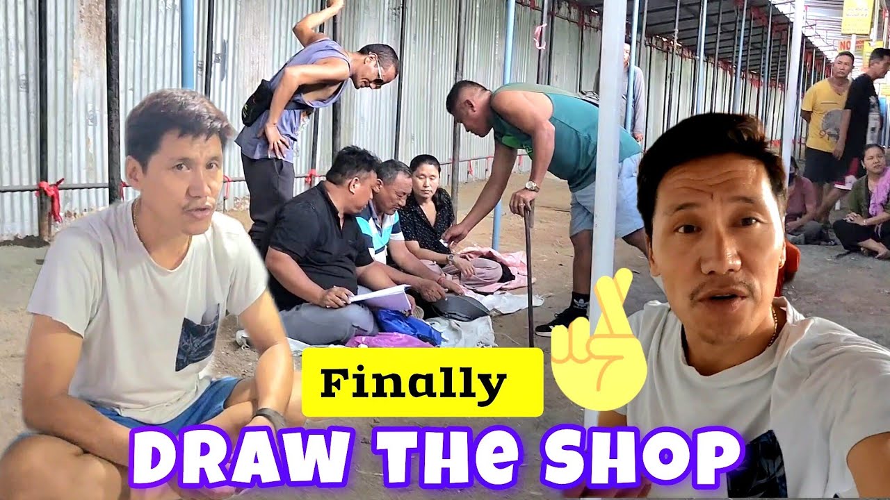Finally Draw The Shop 🤞Lhasa Market Dhanbad || Winter Business || Tibetan YouTuber||Tibetan Vlogger 