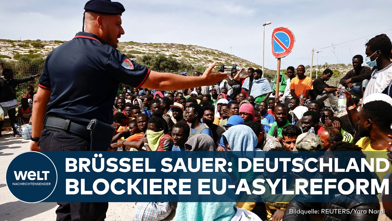 BUNDESREGIERUNG UNTER DRUCK - Vorw&uuml;rfe aus Br&uuml;ssel: Deutschland blockiere EU-Asylreform