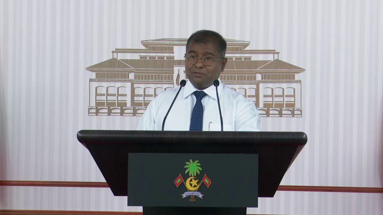 #Livestream: Press Conference at the President's Office