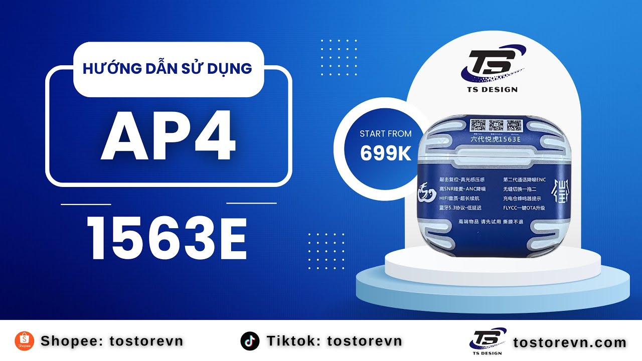 Cách sử dụng AP4 Hổ Vằn 1563E