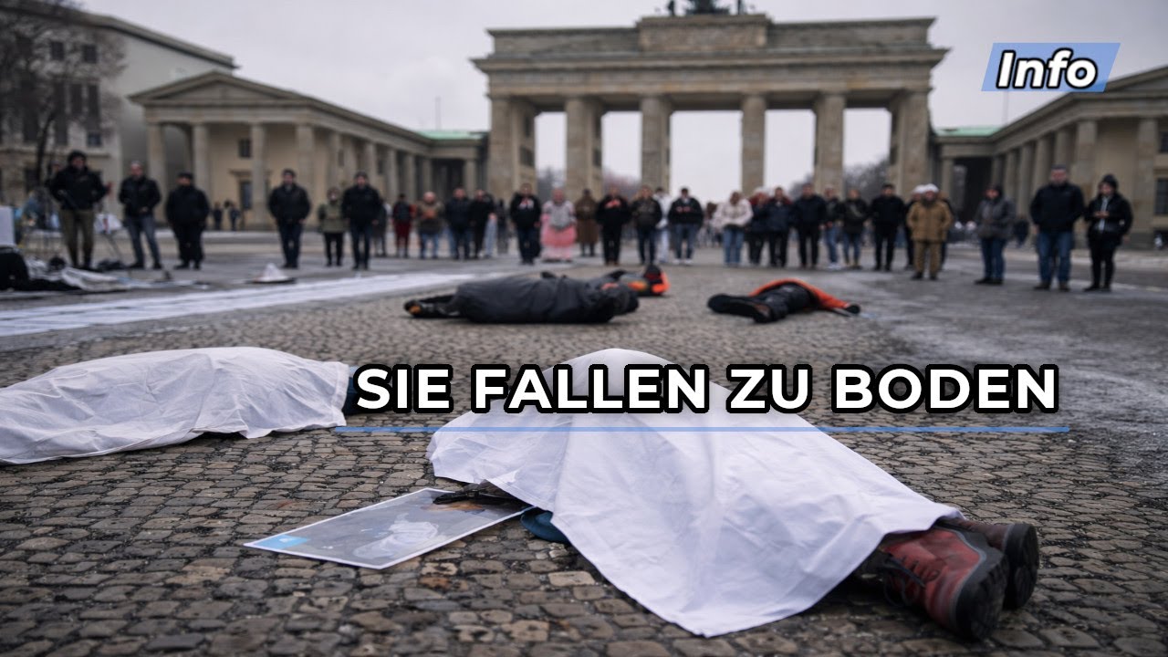 🔵 Info: Flashmob am Brandenburger Tor – was diese Aktion zeigen soll