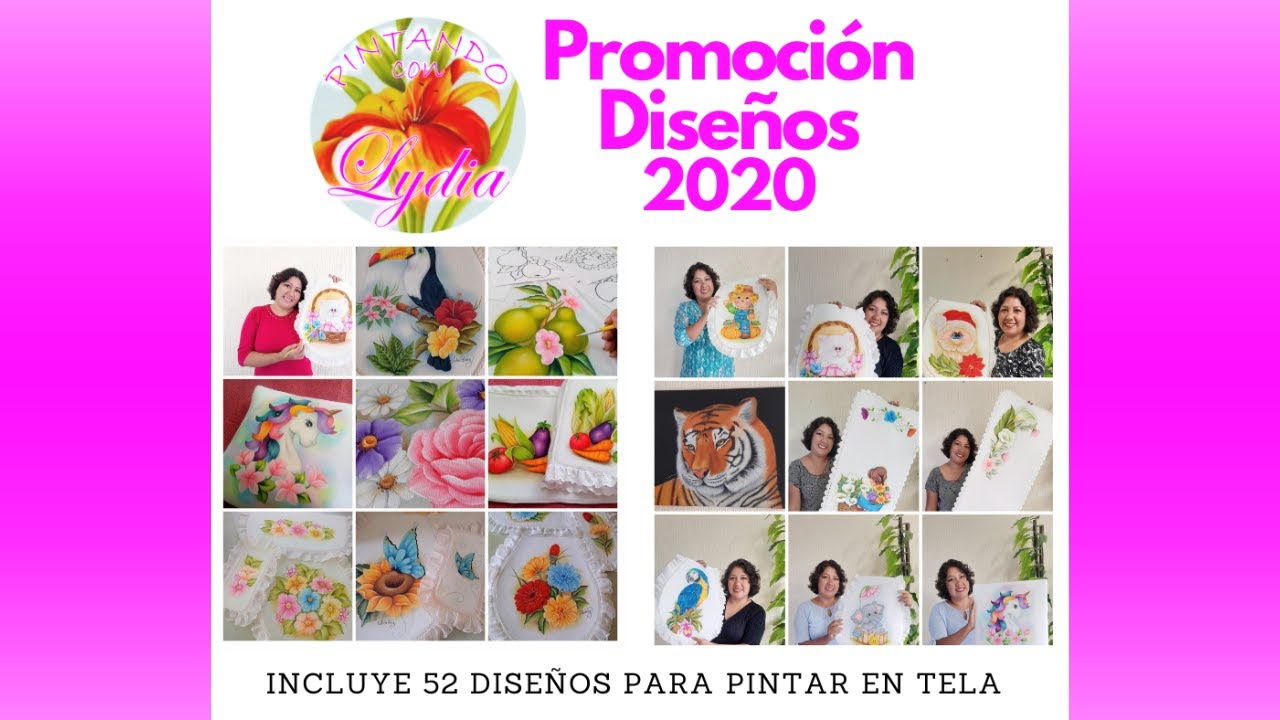 Pintando con Lydia Como Comprar los Dise&ntilde;os 2020