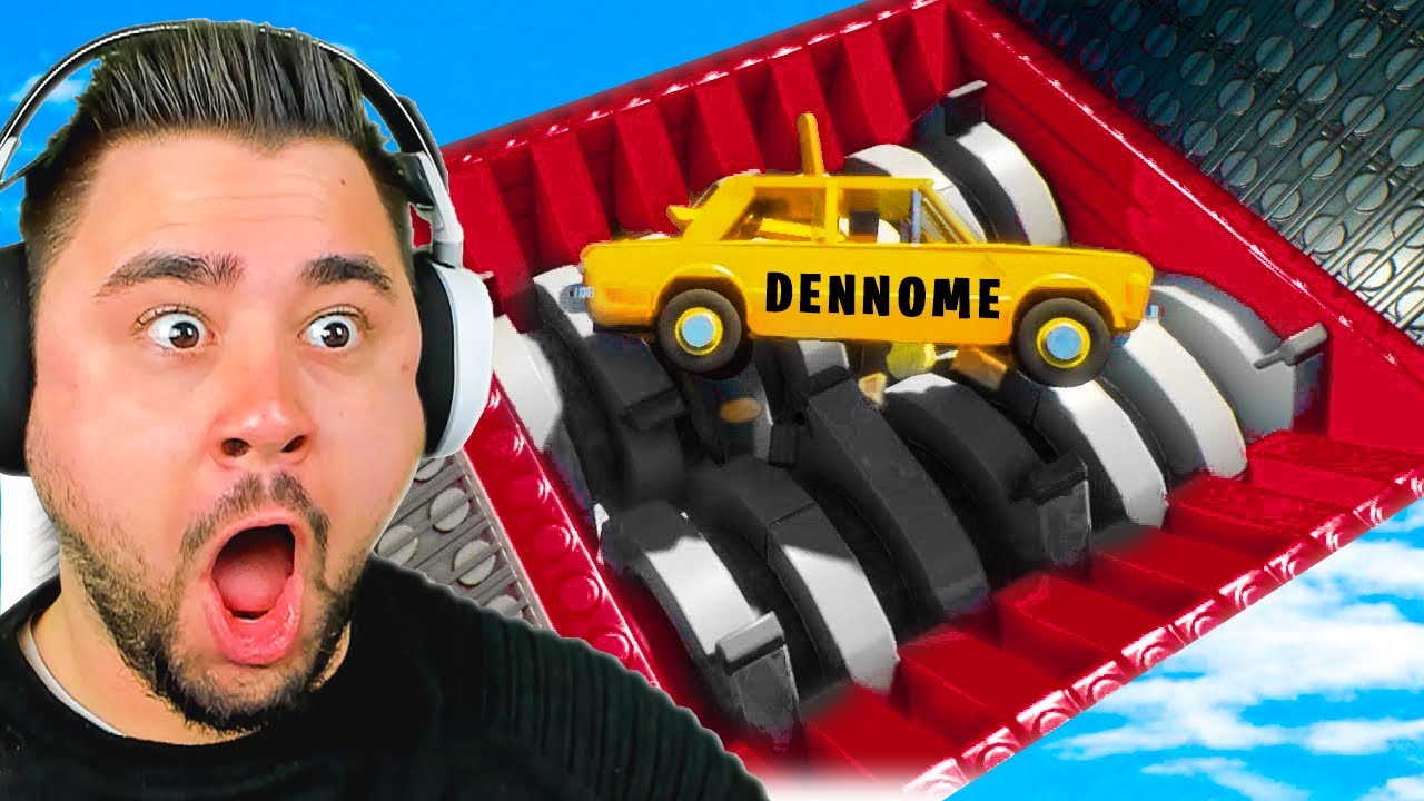 AUTOS ZERSTÖREN im SCHREDDER!!! | Brick Rigs 2.0