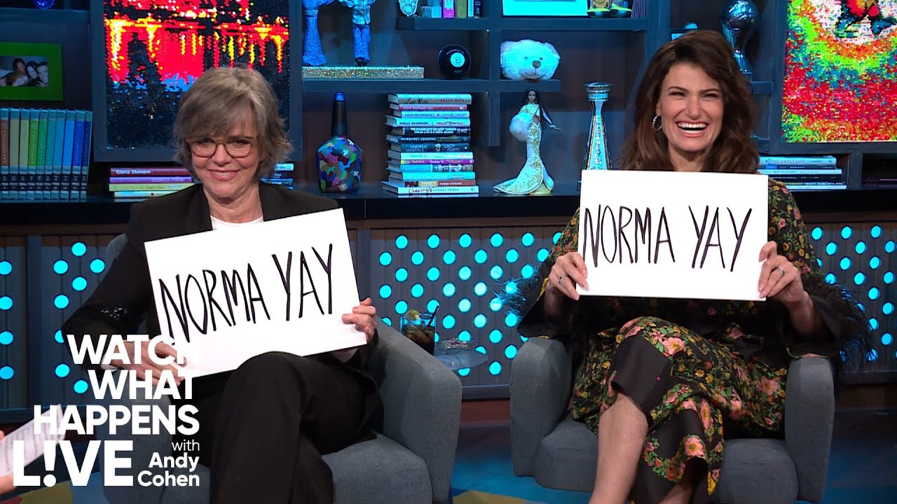 Sally Field and Idina Menzel Are Pro-Name Dropping | WWHL