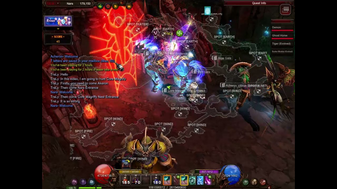 Hunting Core Magriffy - Mu Online