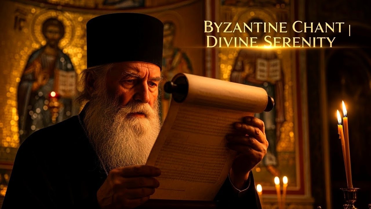 Sacred Orthodox Byzantine Night Chants for Spiritual Night Healing | Calm Restful Sleep