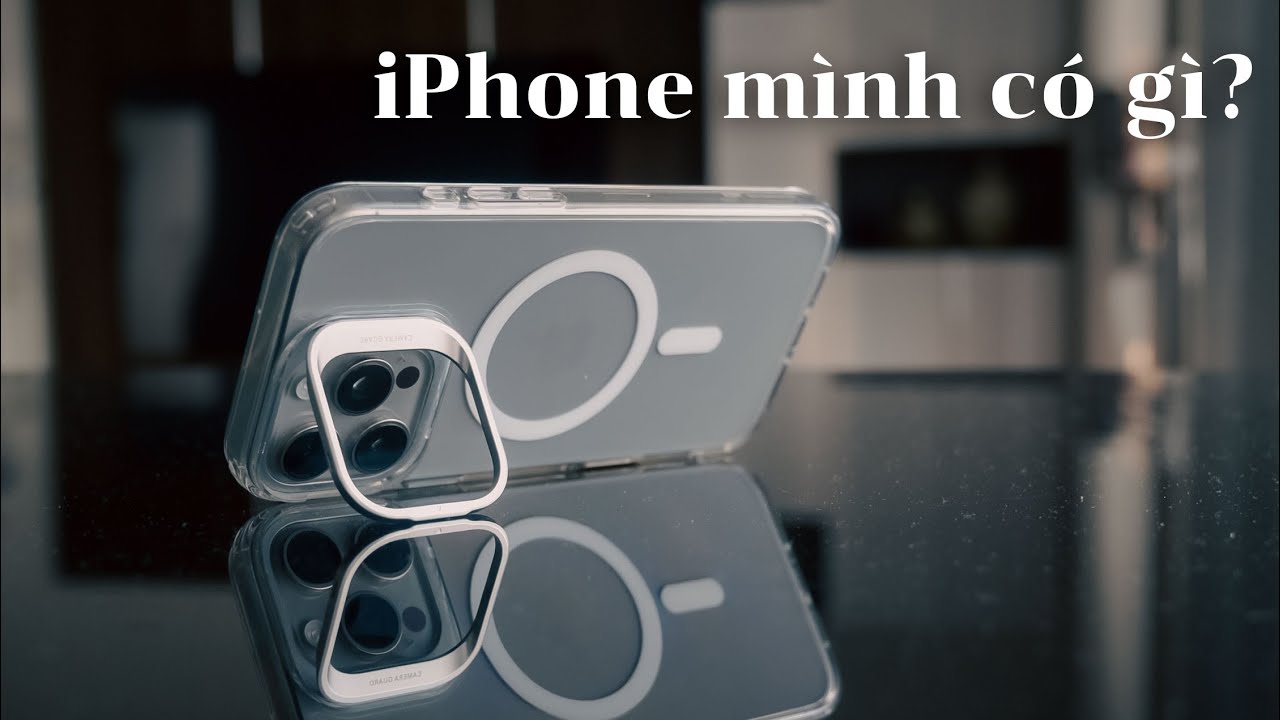 iPhone mình có gì? (setup, hình nền, ốp lưng...)