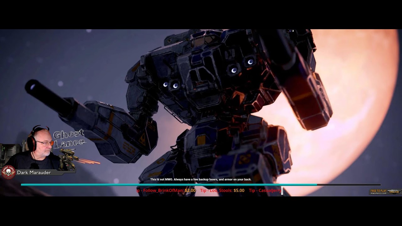 Dark Marauder & Ghost Lance - Live - Killing Mechs, Yours & Mine!