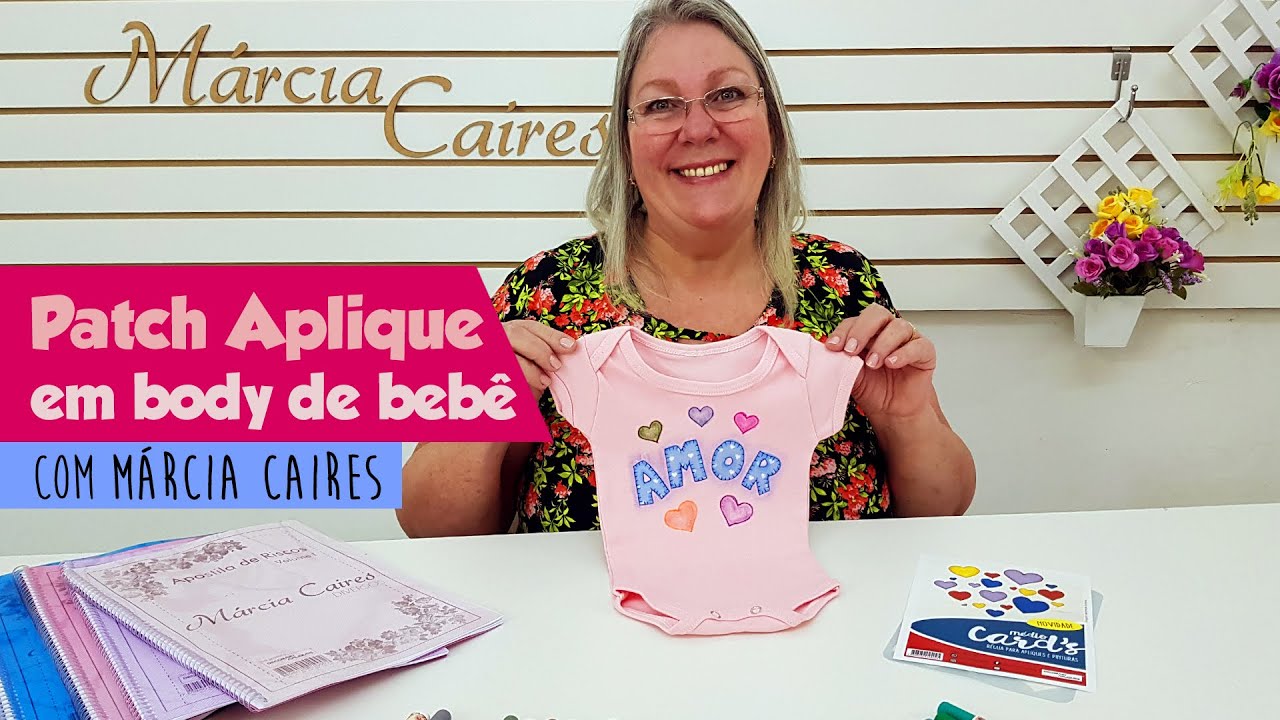 Tudo em Cima | Patch Aplique em body de bebê