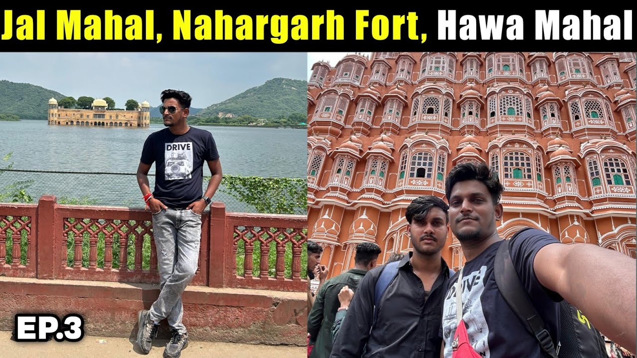 Jal Mahal, Nahargarh Fort, Hawa Mahal Explore in jaipur ll Delhi To Jaipur By Road🔥ll 