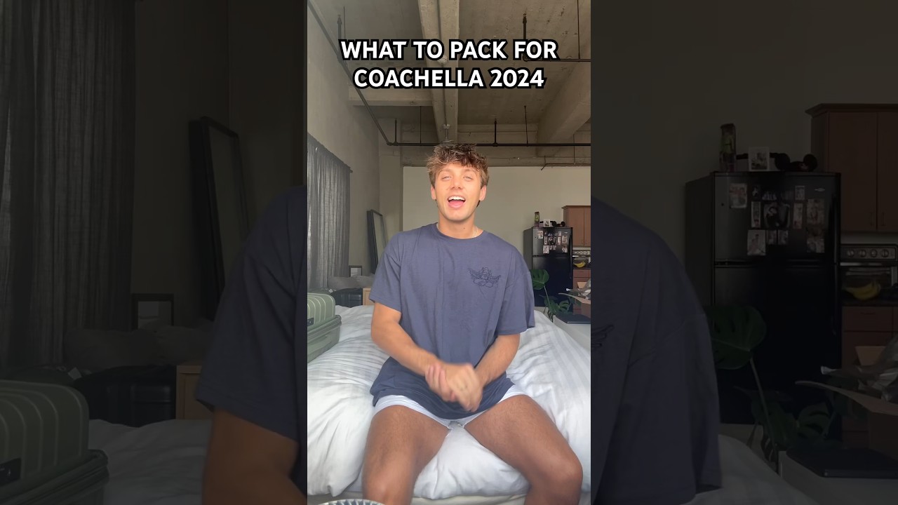 from the self proclaimed &ldquo;king of coachella&rdquo; #sheadurazzo #coachella #packing #whattopack