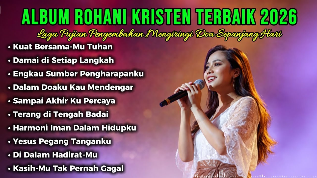 Full Album Lagu Rohani Kristen Terbaru 2026 | Pujian Penyembahan Mengiringi Doa Sepanjang Hari