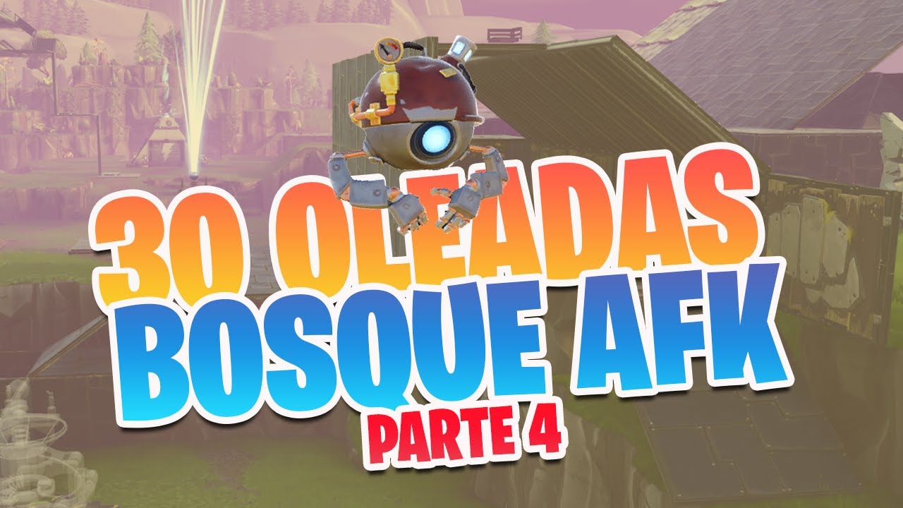 Fortnite Salvar el Mundo Base AFK para las 30 oleadas de Bosque Pedregoso l Parte 4
