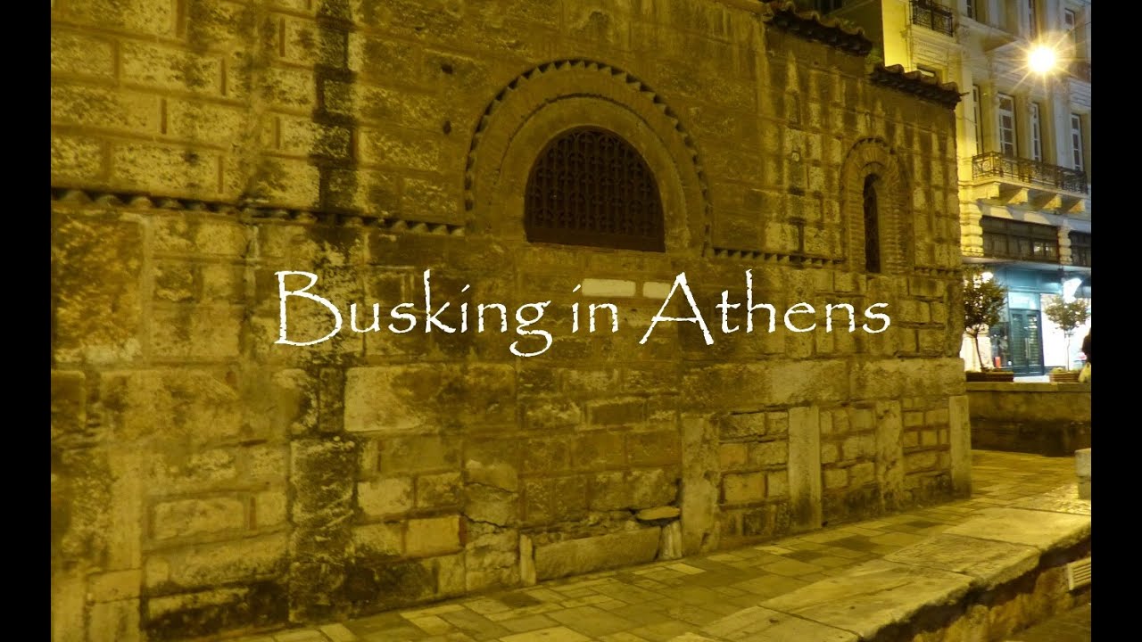 Busking in Athens: Full of Music, Full of Love (Jam, Ermou Street)