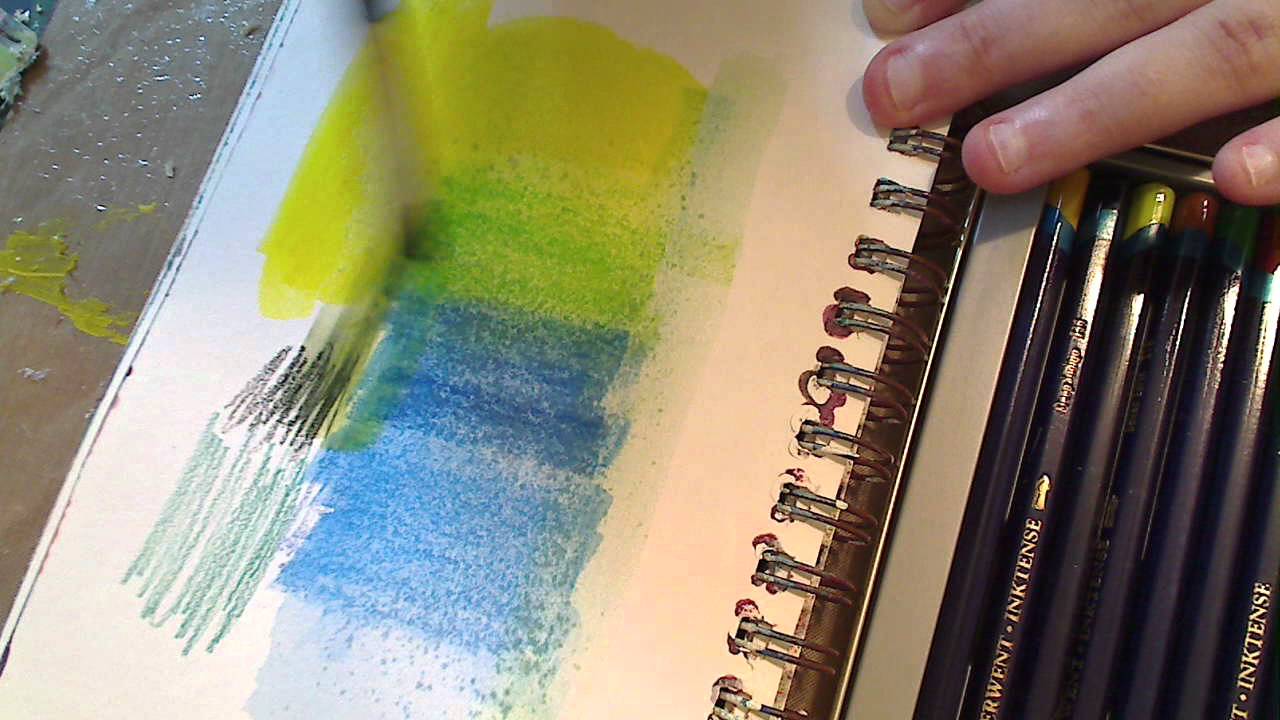 Derwent Inktense Pencils