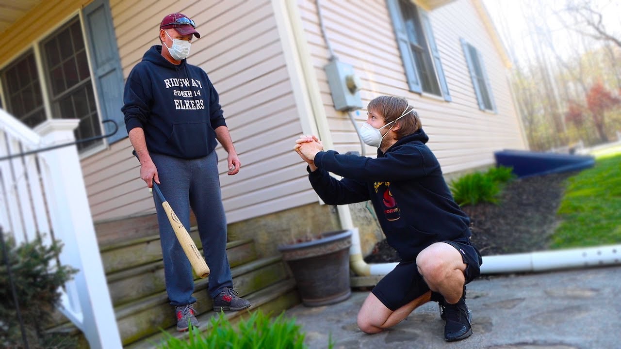 BEGGING PSYCHO DAD FOR MY CHANNEL BACK!