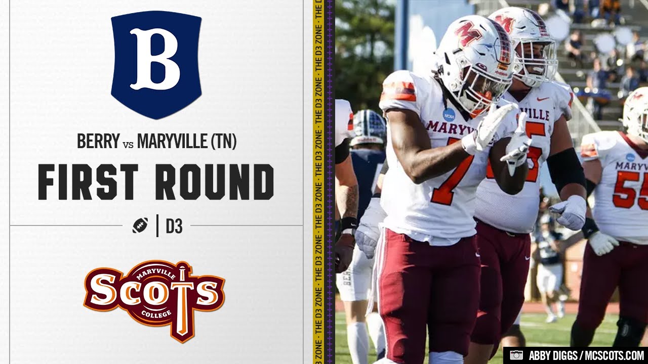 Berry vs. Maryville (TN) Highlights | D3 Football First Round 2024