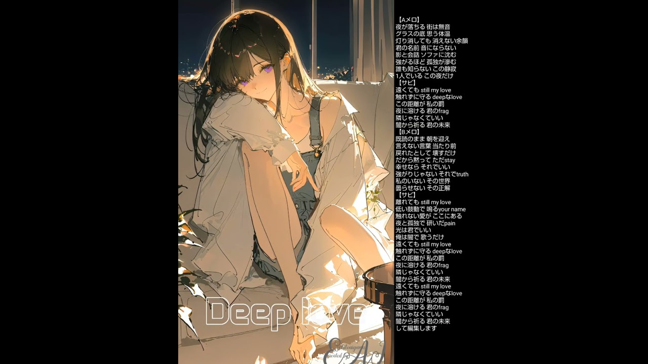 音の間｜Deep Love 【Vocal Down MIX】