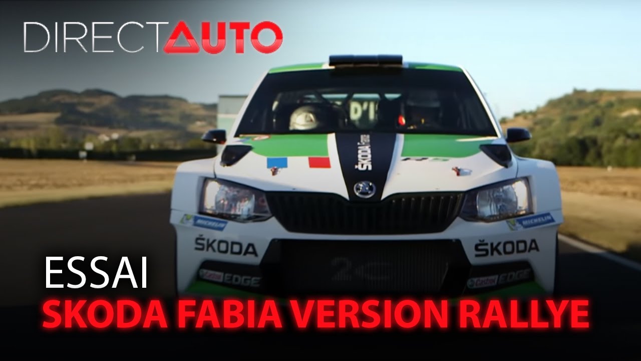 Essai : SKODA FABIA : VERSION RALLYE
