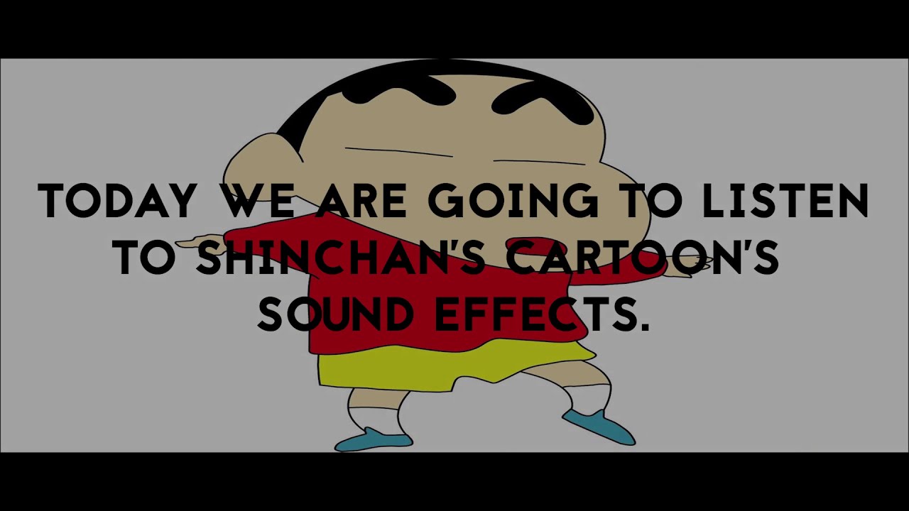 Cartoon Shinchan Sound Effects | Shinchan Free BGMs By The Effects Shop |