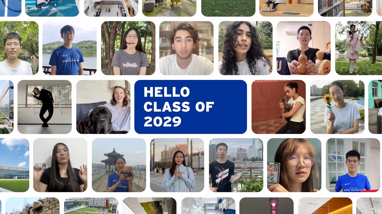 Meet the Duke Kunshan University Class of 2029!