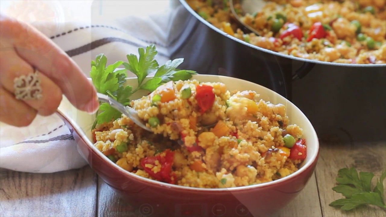Moroccan Spiced Vegetable Couscous