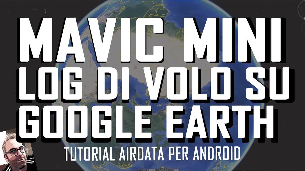 MAVIC MINI LOG DI VOLO CON AIRDATA GOOGLE EARTH #mavicmini #googleearth #airdata #dji