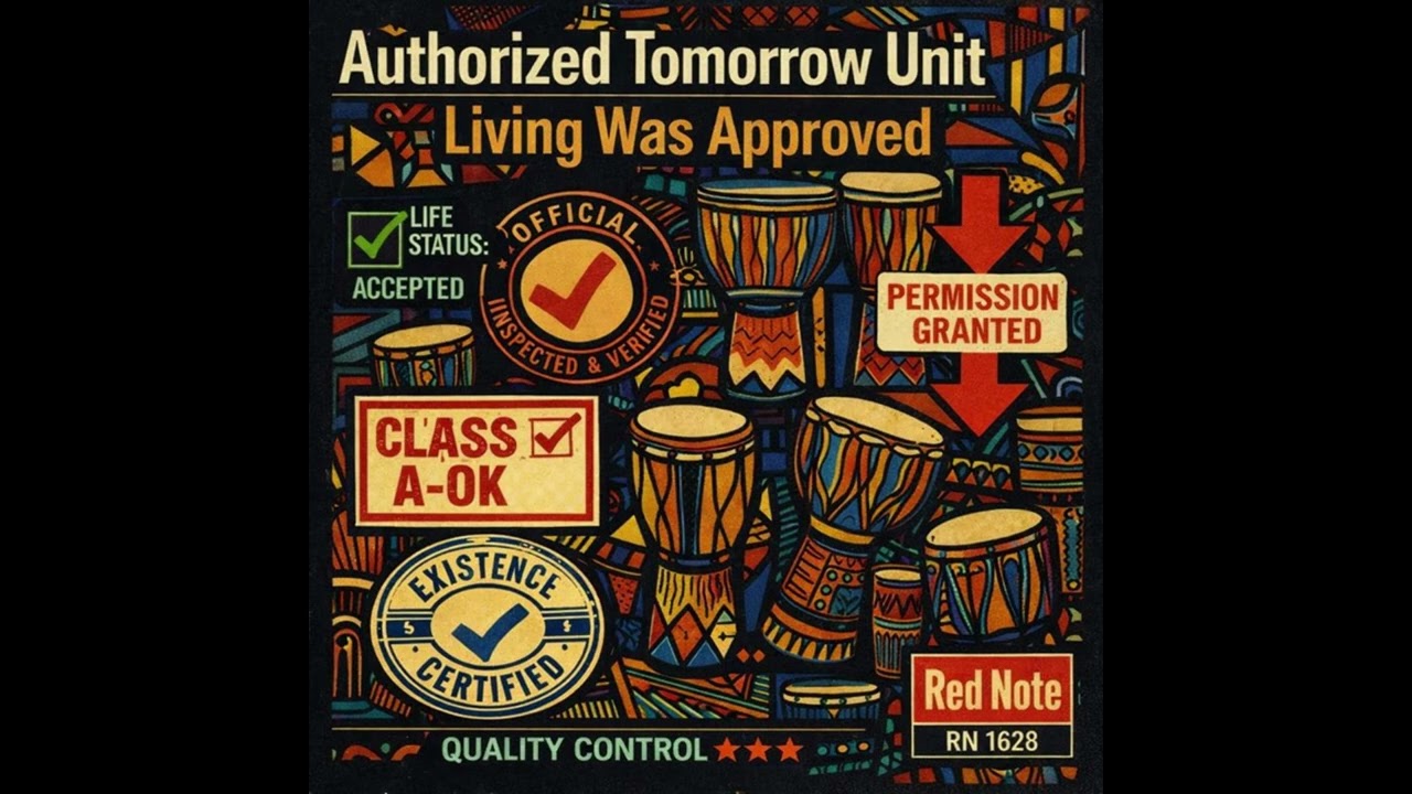 Authorized Tomorrow Unit - Living Was Approved - Red Note Jazz