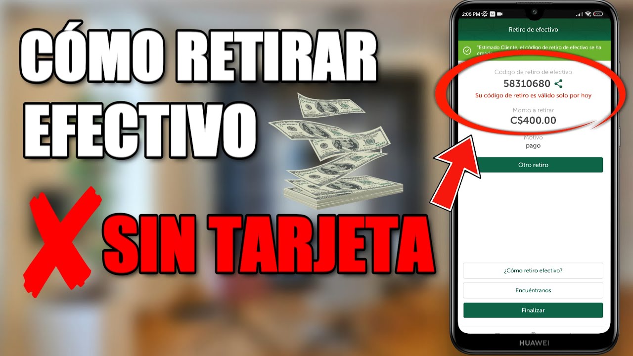 COMO CREAR UN CODIGO DE RETIRO DE DINERO SIN TARJETA A CULAQUIER BANCO 2024