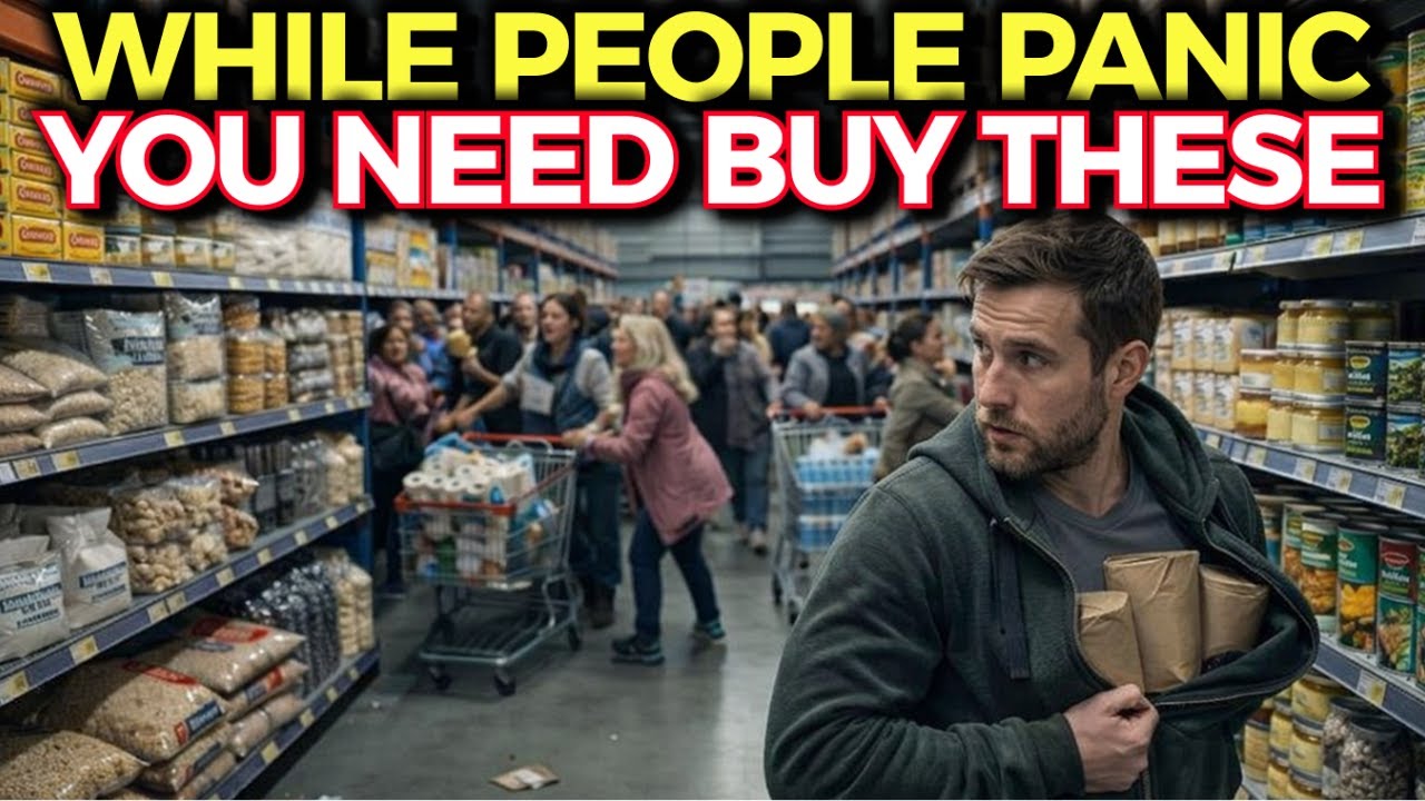 11 Foods SMART PEOPLE Quietly Stockpile (While Everyone Else Panics)