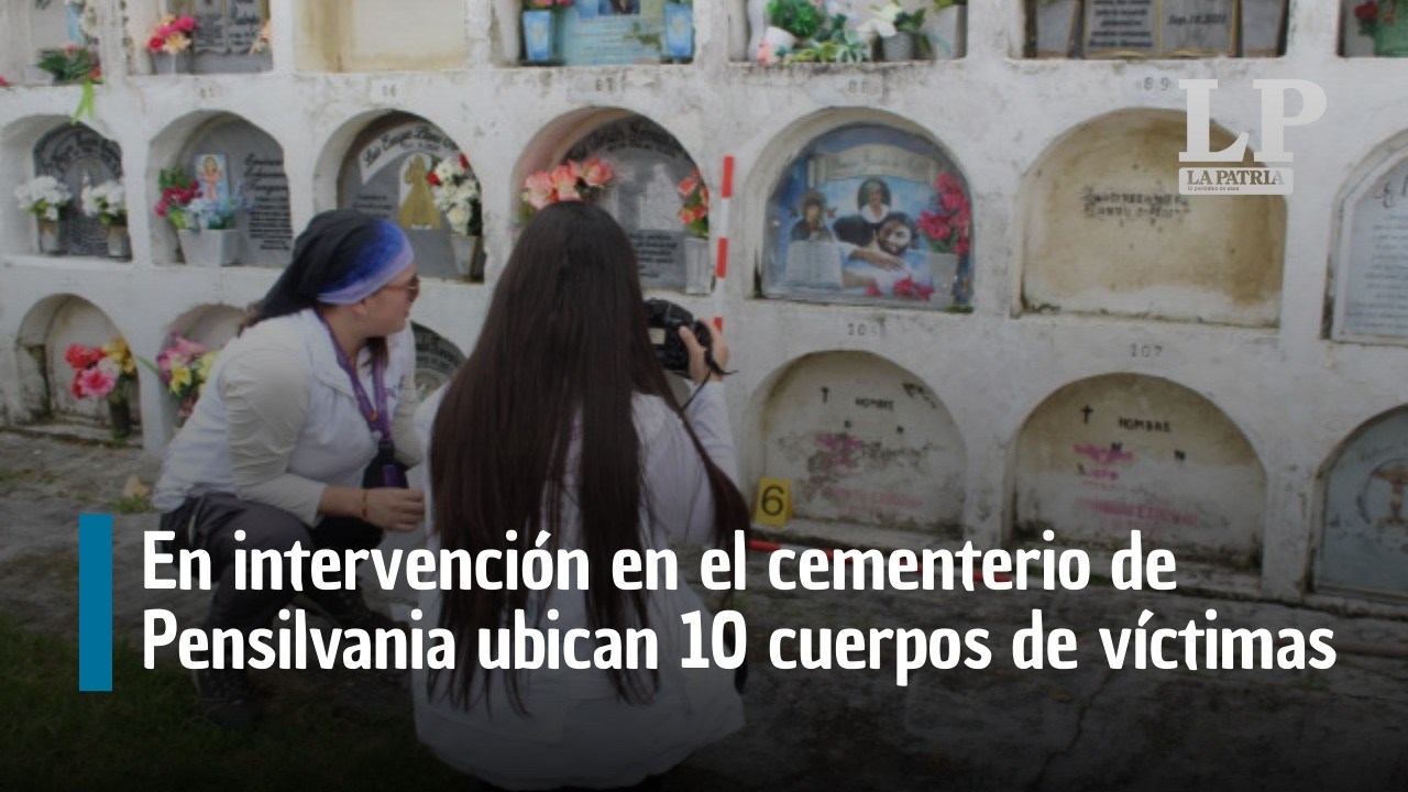 En intervención en el cementerio de Pensilvania ubican 10 cuerpos de víctimas del conflicto armado