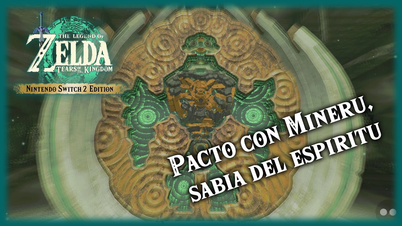 The Legend of Zelda: Tears of the Kingdom | Pacto con Mineru, sabia del esíritu