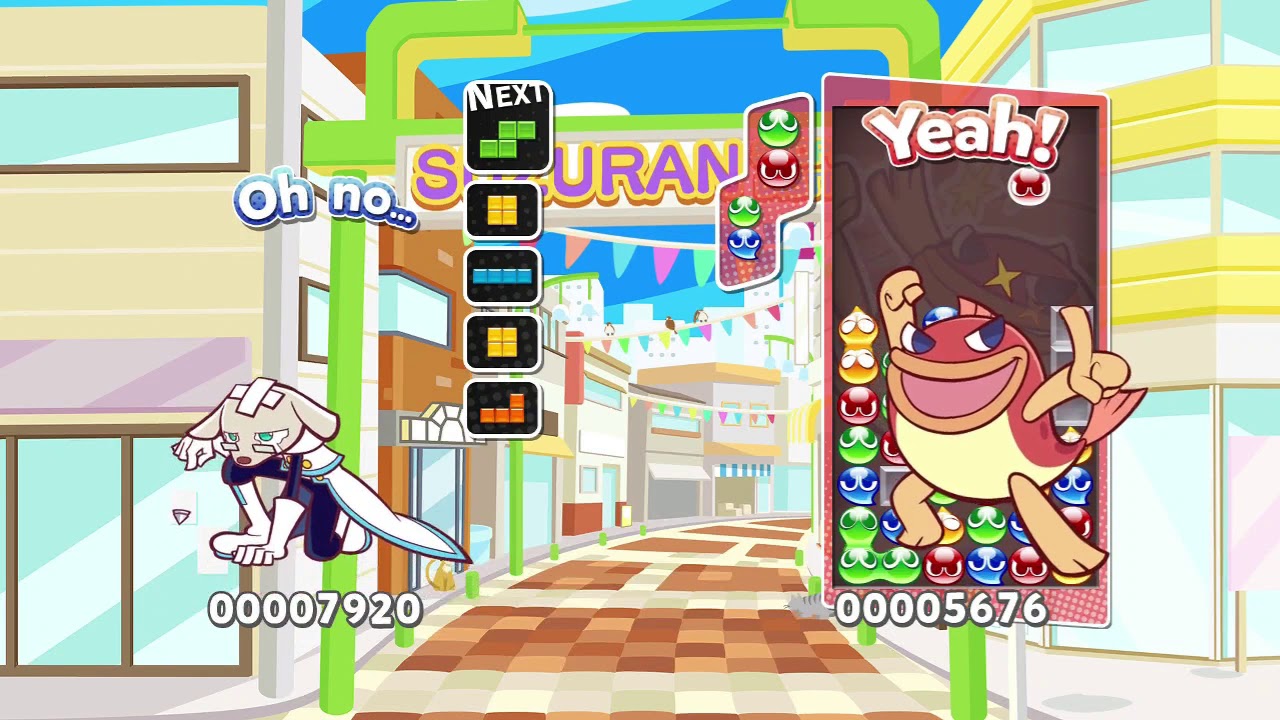 The Tetris #4 - Puyo Puyo Tetris (PS4) - Endurance, Battle, Marathon
