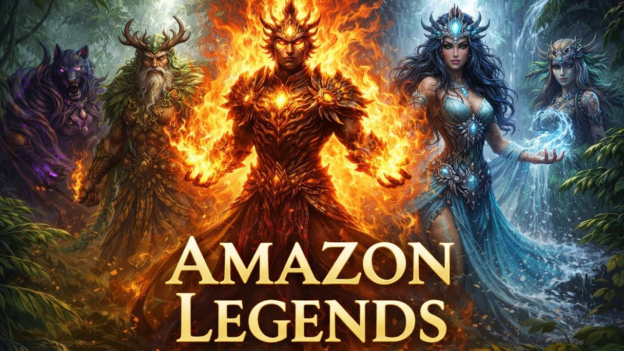 Amazon Legends NFT Collection &ndash; 1/1 Digital Art 🔥