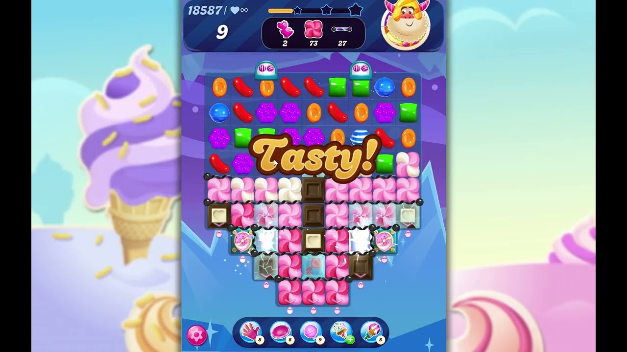 Candy Crush Saga Level 18587