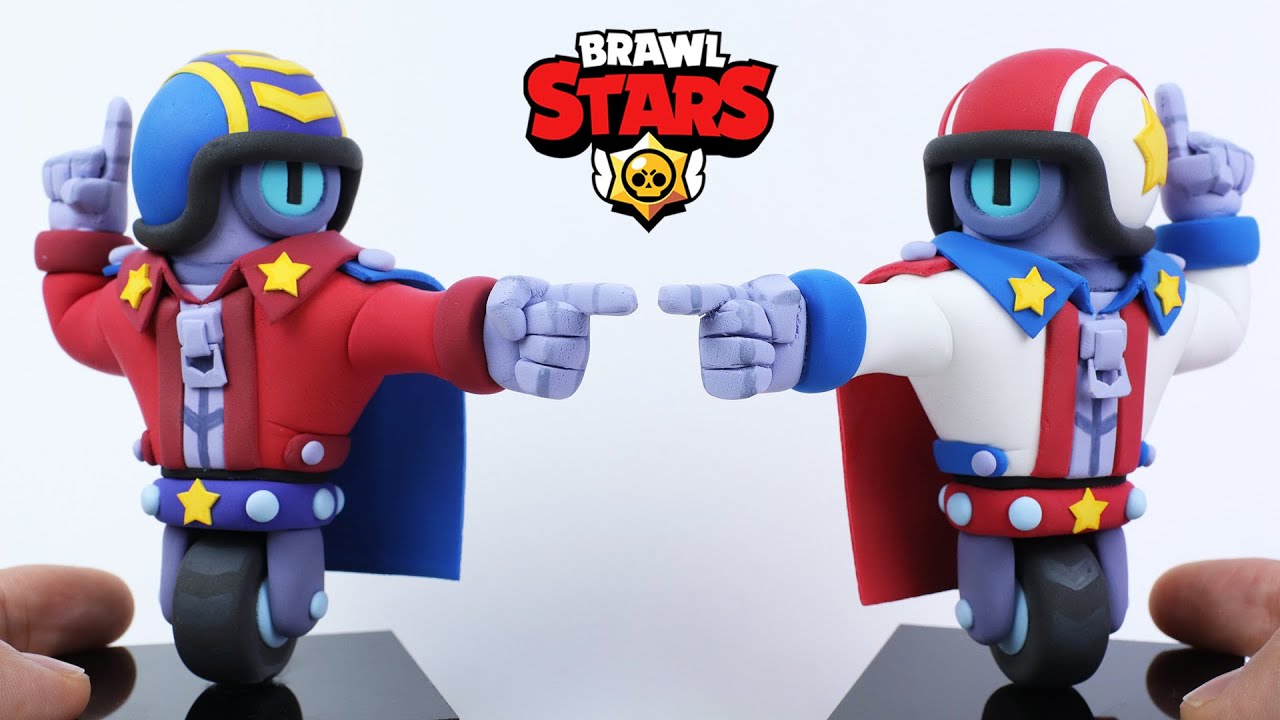 Создание Brawl Stars STU - Сделай сам из глины 