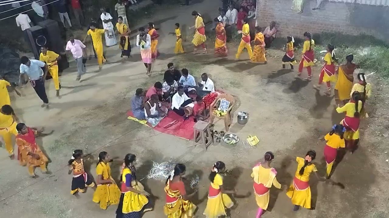 Kolattam @ k g Kandigai  south Street.|.Varshikautsavam special
