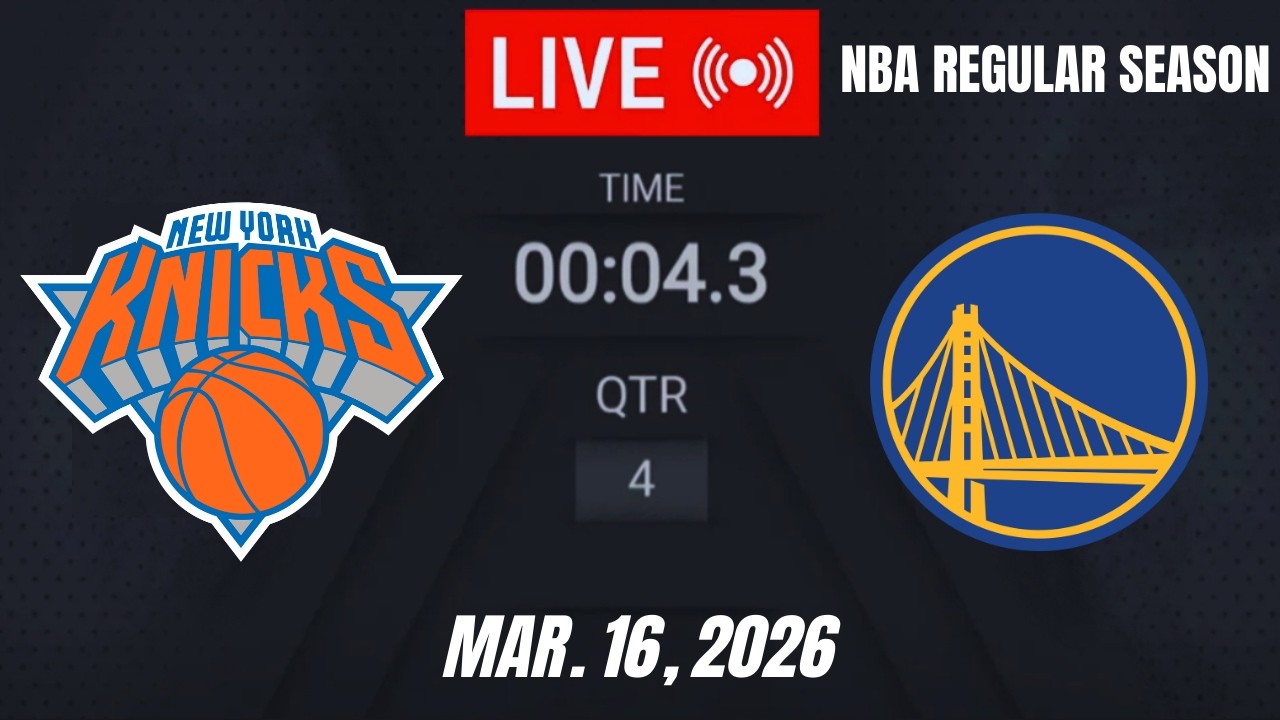NBA LIVE! Golden State Warriors vs New York Knicks | March 16, 2026 | Warriors vs Knicks | 2K26