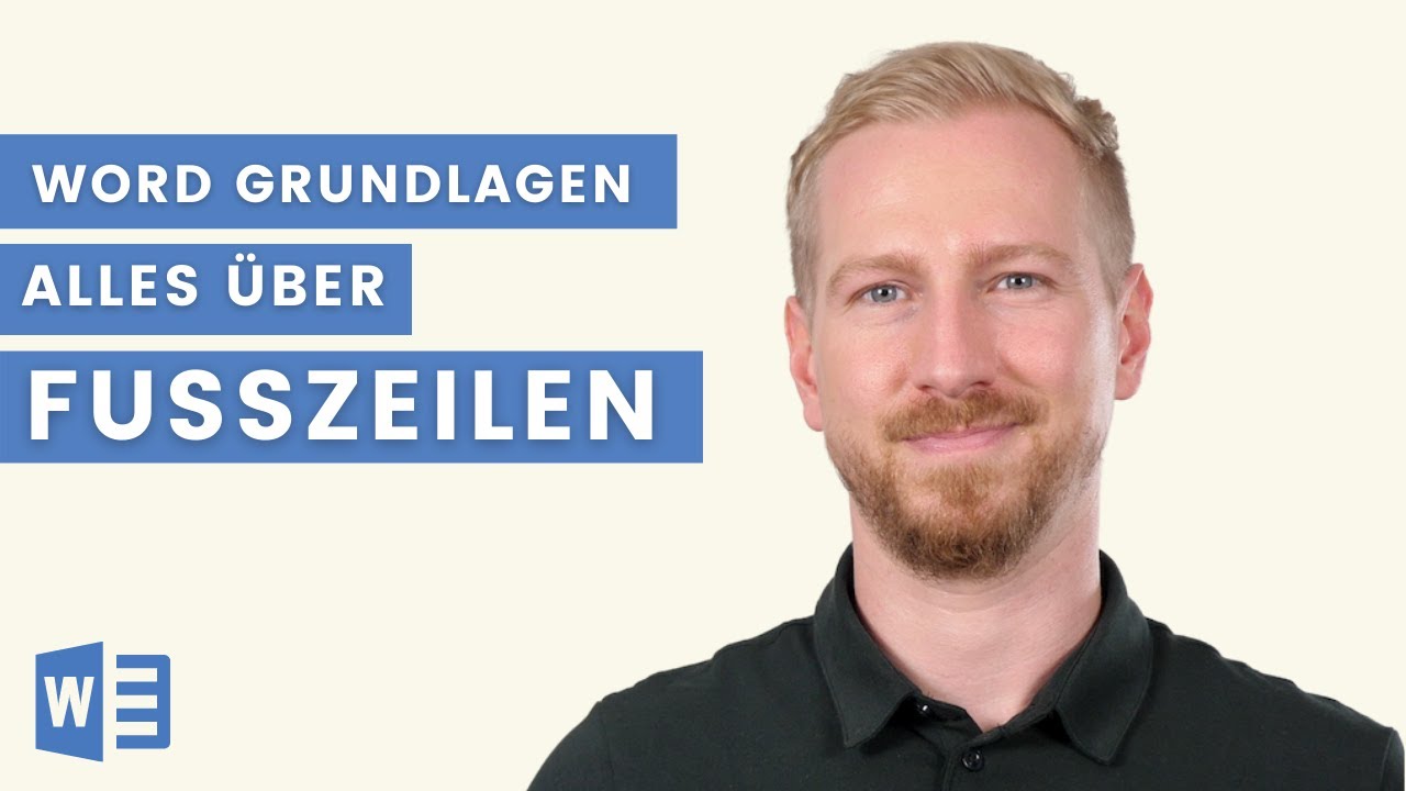 Fußzeile in Word erstellen | Unterschiedliche Fußzeilen in einem Dokument | Fußzeile nur auf Seite 1