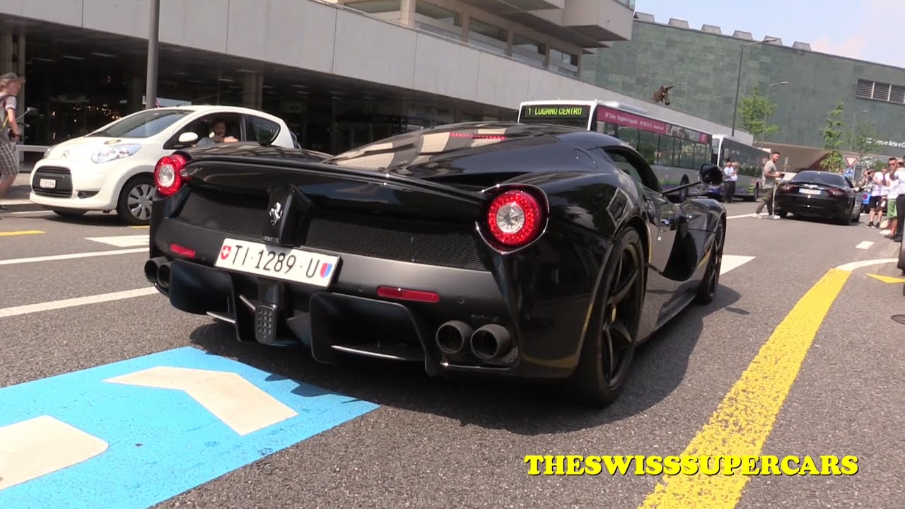 Cars and Coffee Lugano - LA Ferrari, 918 Spyder, CGT...