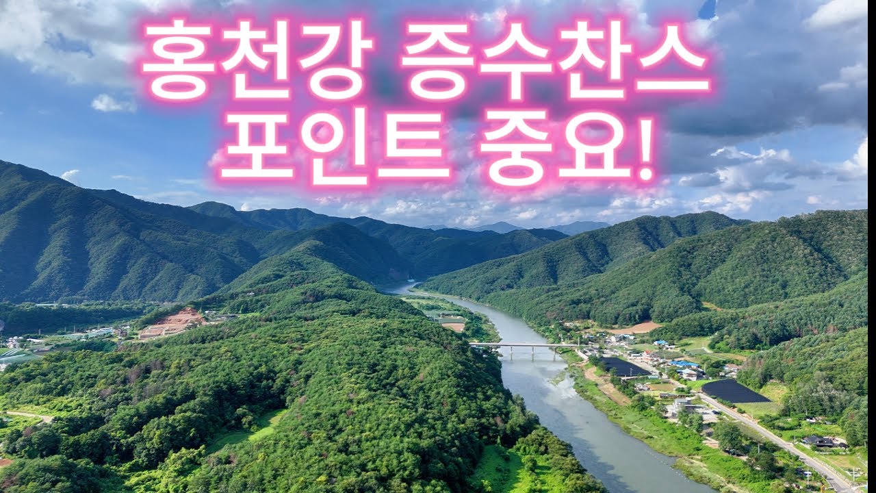 홍천강에 이런 쏘가리 포인트가? 현장 공개!(feat.증수 위험성)