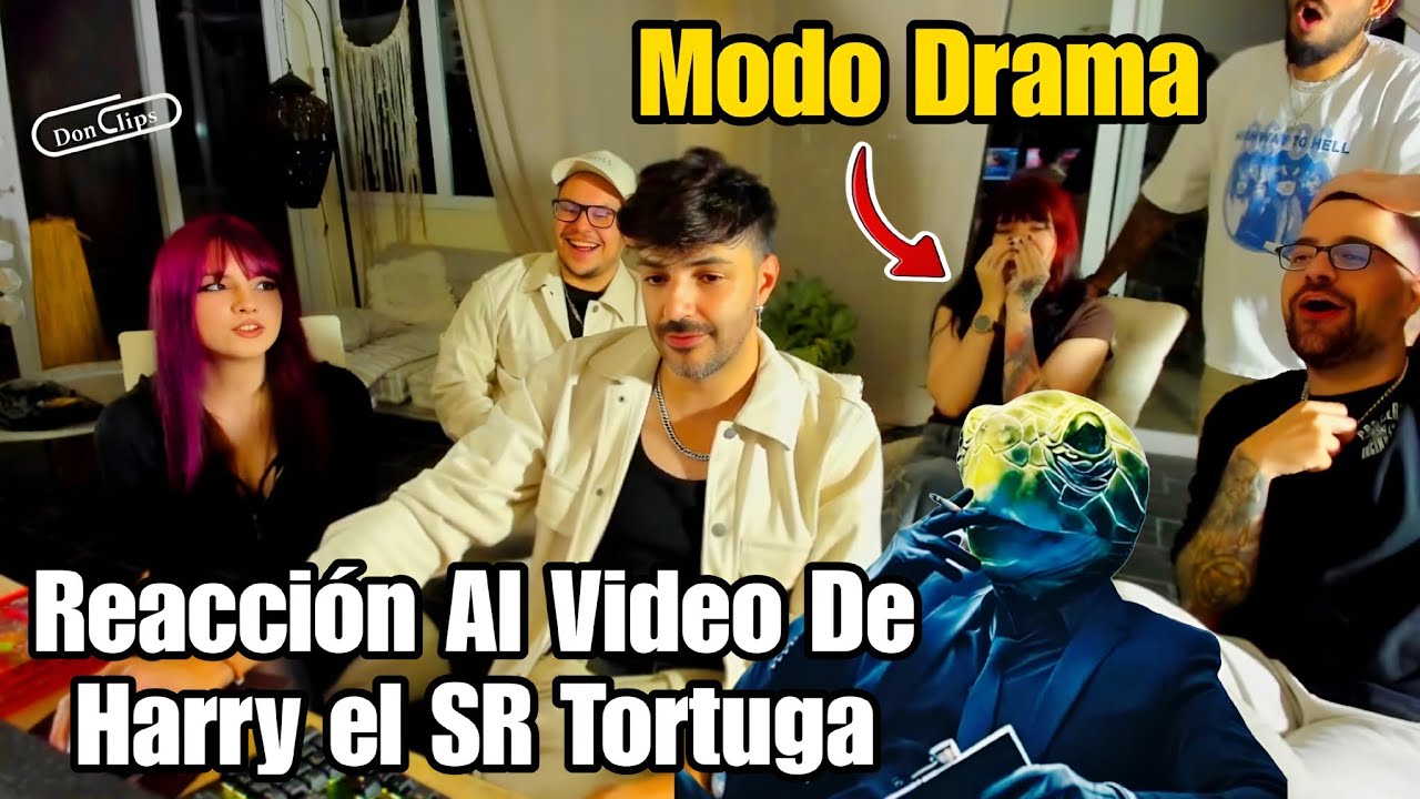 NEXXUZ REACCIONA al VIDEO de HARRY el SR TORTUGA, MORPHAINS modo DRAMA por DIANA, Reacción a NEFA 
